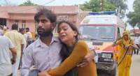 116 crushed to death in Hindu religious gathering in India 116 crushed to death in Hindu religious gathering in India