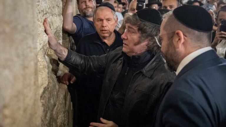 Argentinian president Milei lands in Israel, set to meet with Netanyahu, announce new El Al flight