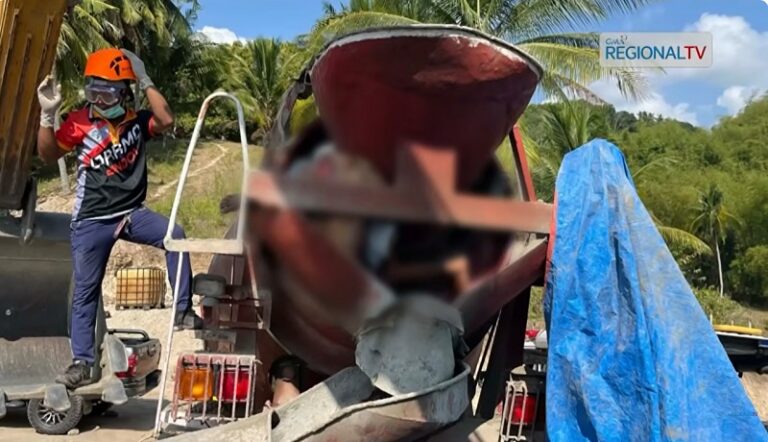 Construction worker na ‘nilamon” ng cement mixer, nasawi