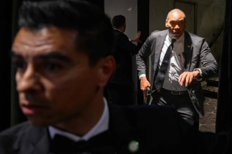 White House dinner shooting: Confusion and fright Inside the Washington Hilton ballroom