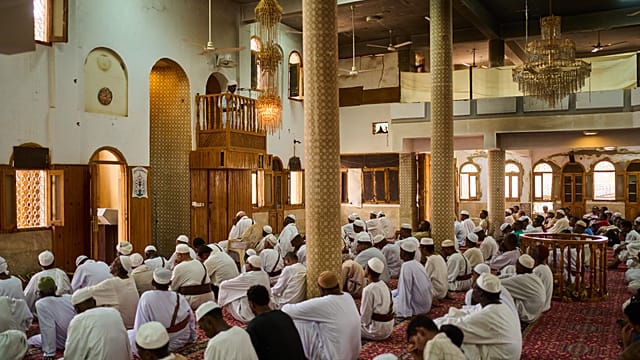 War-damaged mosque offered shelter during fighting in the Sudanese capital War-damaged mosque offered shelter during fighting in the Sudanese capital